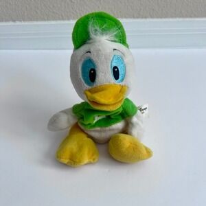 Disney World Donald Duck Nephew‎ Louie Plush Mini Toy Bean Bag Plush Duck Tales